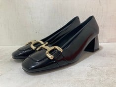 JB.MARTIN VALERIA COURT SHOES IN VINTAGE NOIR SIZE EU39 RRP £126