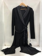 ADRIANNA PAPELL JERSEY TUXEDO DRESS IN BLACK SIZE 14 - RRP £175