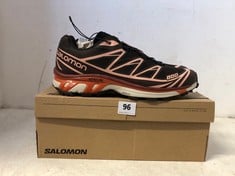 SALOMON S-LAB XT6 SPORTS TRAINERS IN COLOUR CHOCOLATE FONDANT/PEACH BEIGE IN UK SIZE 10.5