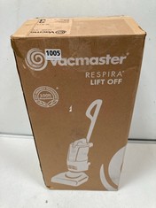 VACMASTER RESPIRA LIFT OFF UPRIGHT VACUUM CLEANER RRP- £129.99