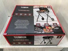 TOWER XL PORTABLE GRILL WITH COLLAPSIBLE LEGS T978571