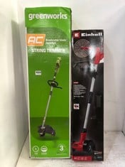 EINHELL CLASSIC CORDLESS PAVING SCRAPER GC-CC 18 LI - SOLO TO INCLUDE GREENWORKS STRING STRIMMER