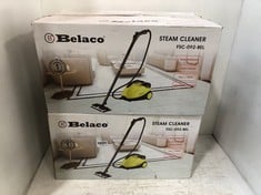 2 X BELACO STEAM CLEANER 2000W MODEL NO-FSC-092-BEL