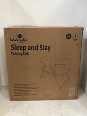 BABYLO SLEEP AND STAY FOLDING CRIB