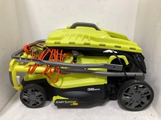 RYOBI 1600W LAWNMOWER - MODEL NO. RLM16E36H - RRP £102