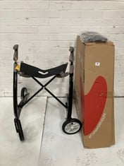 ACRE WORLDS LIGHTEST CARBON ULTRALIGHT ROLLATOR IN BLACK - RRP £529