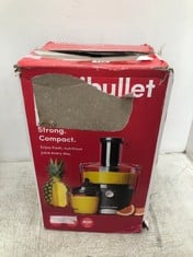 NUTRIBULLET JUICER 8PC SET 1.5 LITRE PULP BASIN AND 800ML JUICER PITCHER IN GREY - MODEL NO. NBJ-200 - RRP £100