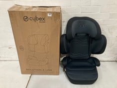 CYBEX SILVER SOLUTION X I-FIX CAR SEAT IN BLACK