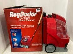 RUGDOCTOR PORTABLE SPOT CLEANER WITH HANDHELD MOTORISED BRUSH - MODEL NO. 93306 - RRP £159