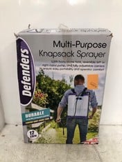 DEFENDERS MULTI-PURPOSE KNAPSACK SPRAYER - MODEL NO. STY030