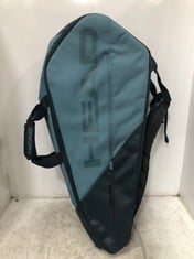 HEAD TOUR TEAM TENNIS RACKET BAG IN TEAL BLUE