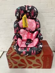 COSATTO ZOOMI GROUP 123 CAR SEAT UNICORN LAND - MODEL NO. CT4553 - RRP £100