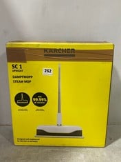 KARCHER SC1 UPRIGHT STEAM MOP TO INCLUDE KARCHER SC1 UPRIGHT STEAM CLEANER