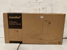 COMFEE CHIMNEY COOKER HOOD - MODEL NO. PYRA17SS-90-PRO - RRP £119