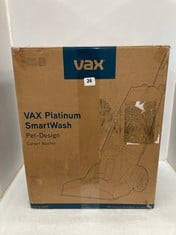 VAX PLATINUM SMARTWASH PET DESIGN CARPET WASHER - MODEL NO. CDCW-SWXP - RRP £179