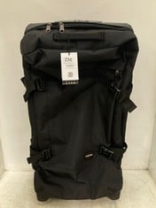 EASTPAK STRANVERZ LARGE ROLLING HOLDALL WITH TSA LOCK TRAVEL LUGGAGE BAG IN BLACK - RRP £120