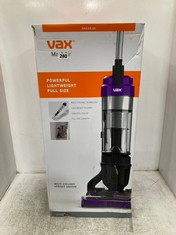 VAX MACH AIR MULTI CYCLONIC UPRIGHT VACUUM - MODEL NO. UCA1GEV1