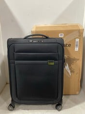 SAMSONITE AIREA SPINNER 4 WHEEL CABIN SIZE TRAVEL LUGGAGE SUITCASE IN BLACK - RRP £120