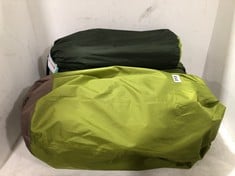 3 X ASSORTED CAMPING ITEMS TO INCLUDE COLEMAN DARWIN 3+ TENT