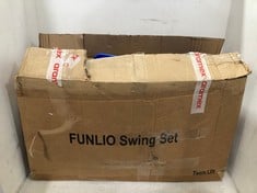 FUNLIO 3 IN 1 SWING SET IN BLUE/YELLOW