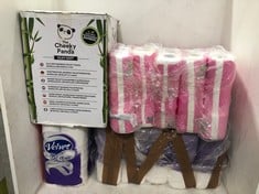 5 X ASSORTED TOILET ROLLS TO INCLUDE THE CHEEKY PANDA SILKY SOFT TOILET ROLL