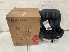 GLOBALKIDS SAFETY BABY CAR SEAT WITH ISOFIX AND TOP TETHER - 360 DEGREE ROTATING CHILD SEAT IN BLACK - MODEL NO. C05001 - RRP £107