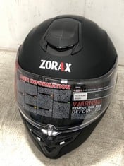 ZORAX HELMETS ZOR 808 FULL FACE LARGE IN MATT BLACK