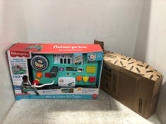 FISHER PRICE MIX & LEARN DJ TABLE TO INCLUDE CASDON IRONING SET