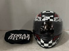 ZORAX DRAGON LARGE HELMET FULL FACE MOTORBIKE HELMET