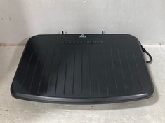 GEORGE FOREMAN LARGE FIT GRILL IN BLACK - MODEL NO. 25820