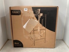 KIDOOLA LEARNING TOWER AND MINI DESK IN BLACK/NATURAL - MODEL NO. 422309