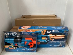 6 X ASSORTED CHILDREN ITEMS TO INCLUDE NERF ELITE 2.0 EAGLEPOINT RD.8 GUN