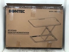 BONTEC SIT STAND DESKTOP WORK STATION - MODEL NO. MD03-V02