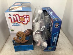 3 X ASSORTED CHILDREN ITEMS TO INCLUDE MOJI THE LOVABLE LABRADOODLE PET