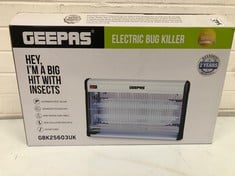 GEEPAS ELECTRIC BUG KILLER - MODEL NO. GBK25603UK