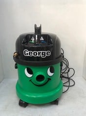 GEORGE WET AND DRY VACUUM CLEANER GREEN RRP- £260