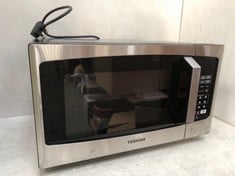 TOSHIBA SIMPLICITY MATTERS MICROWAVE OVEN IN STAINLESS STEEL - MODEL NO. ML-EM23P(SS)