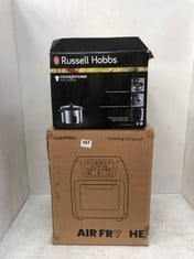 RUSSELL HOBBS RICE COOKER AND CHEFMAN AIR FRYER