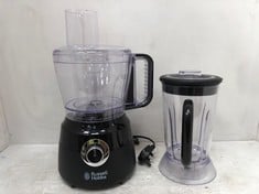 RUSSELL HOBBS DESIRE MATTE BLACK FOOD PROCESSOR