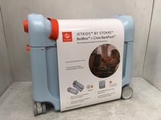 STOKKE JETKIDS BEDBOX + CREW BACKPACK - RRP £159