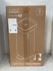 JOSEPH JOSEPH INTELLIGENT WASTE 40L PORTA PEDAL BIN RRP- £149