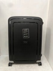 SAMSONITE 4 WHEEL HARDSHELL LARGE TRAVEL LUGGAGE SUITCASE IN BLACK