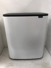 BRABANTIA BO TOUCH BIN HI WITH 2 INNER BUCKETS 30/30 LITRES