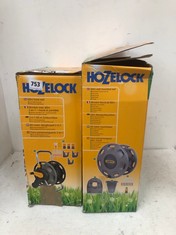 HOZELOCK 60M HOSE REEL AND HOZELOCK 60M WALL MOUNTED REEL