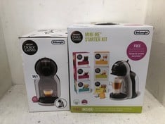 NESCAFE DOLCE GUSTO MINI ME STARTER KIT COFFEE MACHINE AND DOLCE GUSTO COFFEE MACHINE