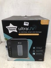 TOMMEE TIPPEE ULTRA UV 3-IN-1 STERILISER, DRYER & STORAGE BLACK - RRP£149