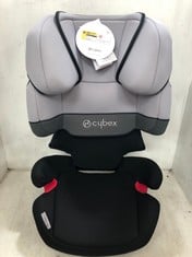 CYBEX SILVER SOLUTION FIX CAR SEAT IN LIGHT GREY - RRP £100