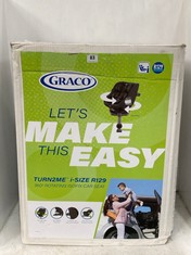 GRACO TURN2ME I-SIZE R129 360 ROTATING ISOFIX CAR SEAT RRP- £160