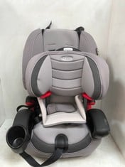 GRACO NAUTILUS LX GROUP CAR SEAT IN GREY