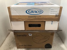 GRACO EVERSURE LITE BOOSTER SEAT TO INCLUDE LIONELO LUKK FIX CAR SEAT